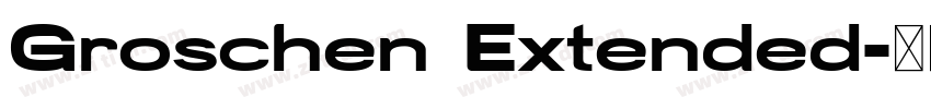 Groschen Extended字体转换